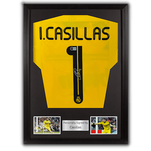Picture of Casillas signed & framed