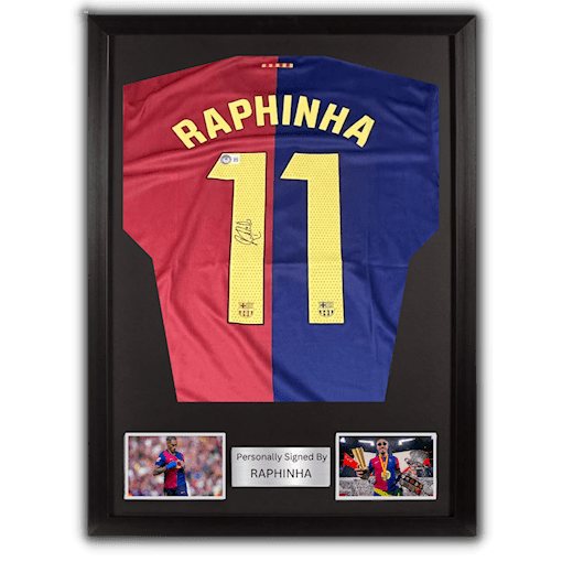 Picture of Raphinha signed & framed