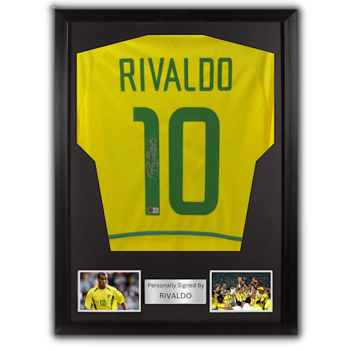 Picture of Rivaldo signed & framed
