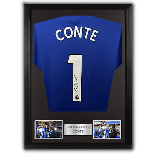 Picture of Conte signed & framed