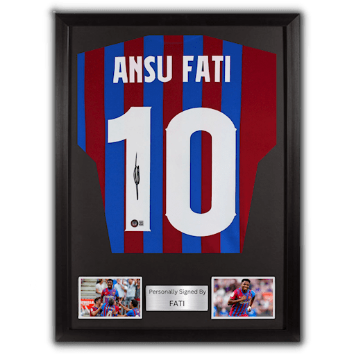 Picture of Ansu Fati signed & framed