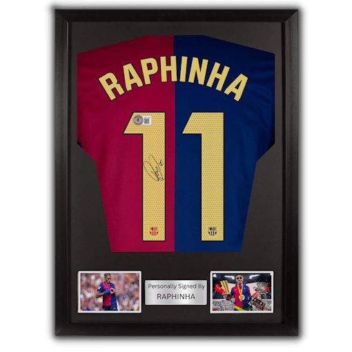 صورة Raphinha signed & framed