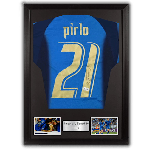 Picture of Pirlo signed & framed