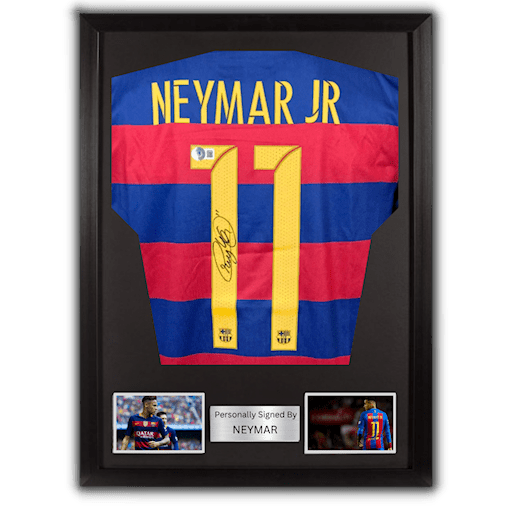 Picture of Neymar Jr signed & framed