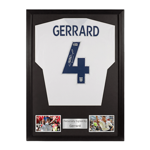 صورة Steven Gerrard signed & framed