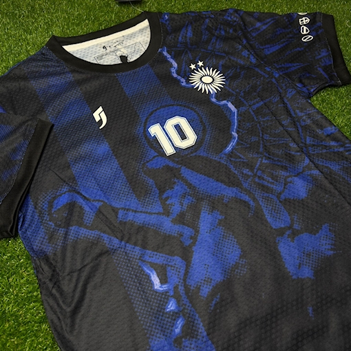 Picture of Argentina 26/27 Special Blue/Black  Maradona Player Version 