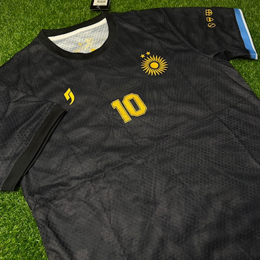 Picture of Argentina 26/27 Special Black Mardona Player Version