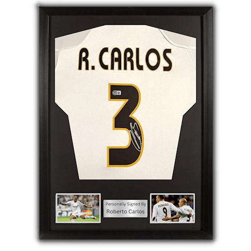 Picture of Roberto Carlos signed & framed