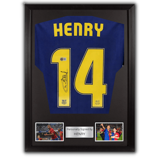 Picture of Henry signed & framed