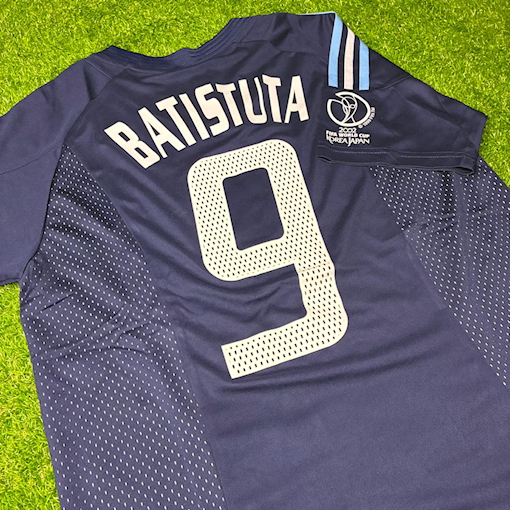 Picture of Argentina 2002 Away Retro Edition Batistuta