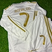 Picture of Real Madrid 11/12 Home Ronaldo Kids  Long-Sleeve