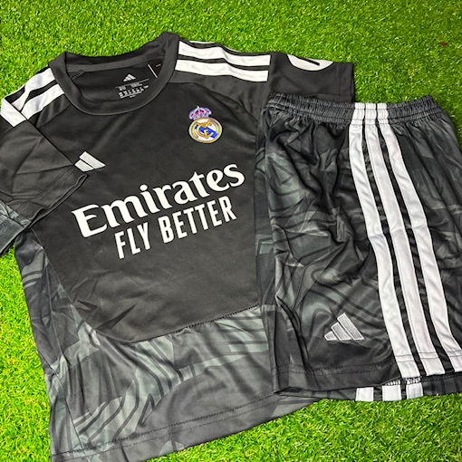 Picture of Real Madrid 26/27 Black Goalkeeper Kids