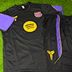 Picture of Barcelona X Kobe 26/27 Training Kit Black/Blue