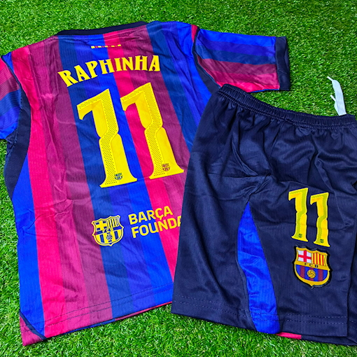 Picture of Barcelona 26/27 Home Raphinha  Kids 