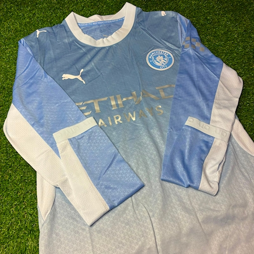 Picture of Manchester City 26/27 Home Long-Sleeve Player Version 