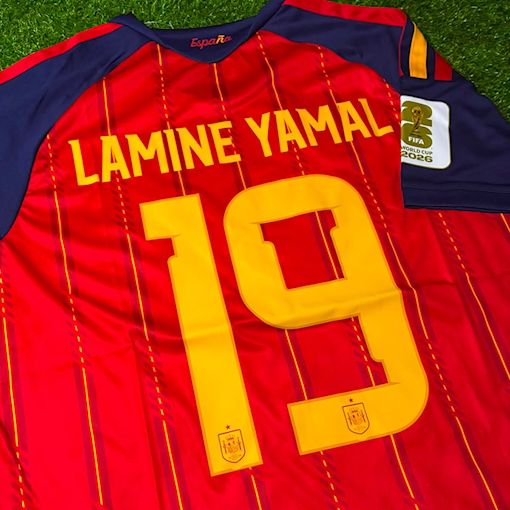 Picture of Spain 2026 Home Lamine Yamal Final