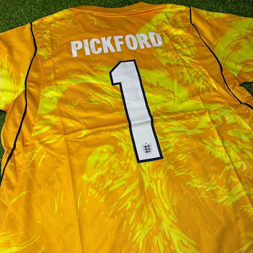 Picture of England 2026 Yellow Goalkeeper Pickford