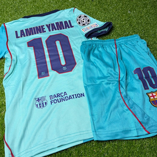 Picture of Barcelona 26/27 Third Lamine Yamal Kids UCL