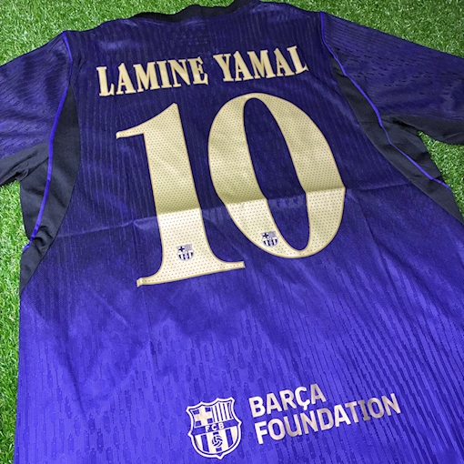 Picture of Barcelona 26/27 Away Player Version Lamine Yamal   