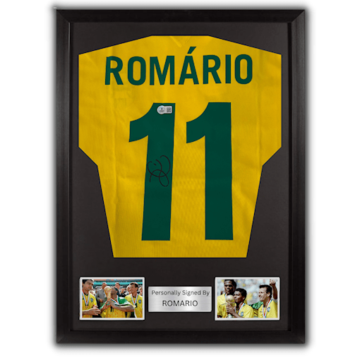 Picture of Romario signed & framed