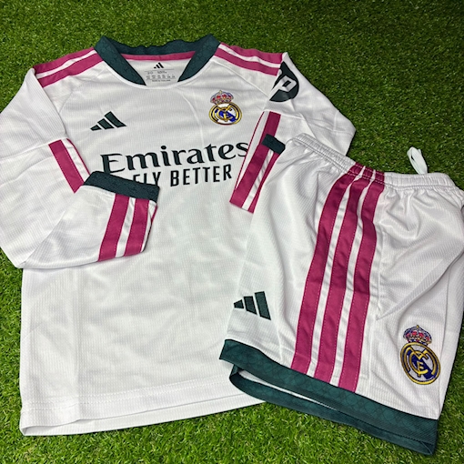 Picture of Real Madrid 26/27 Home Long-Sleeve Kids   