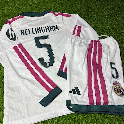 Picture of Real Madrid 26/27 Home Bellingham Long-Sleeve Kids   